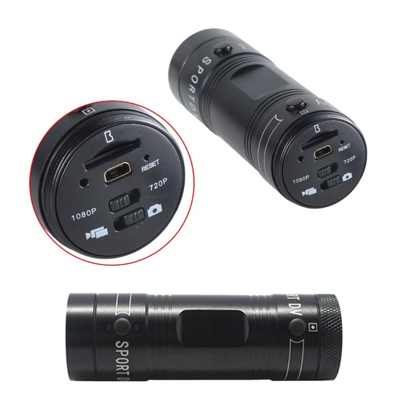 Outdoor Sport Bike Video Camera 120° Wide Angles Camcorders Waterproof Bike Motorcycles Helmets Camera Video Recorder