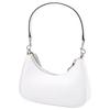 Tory Burch Mercer 22 Spring Summer Silver Chain Double Shoulder Strap Leather Underarm Bag Women Bags White 88188-100
