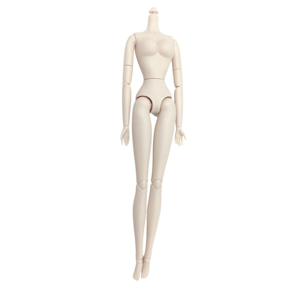 Solid Doll Jointed Nude BJD Dolls Movable Super Model Doll  Body Girl Toys