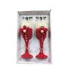 2pcs Set Wedding Glass Fashion Infusion Champagne Glasses Crystal Fleet For Young Couple Wine Glasses | Wine Glasses