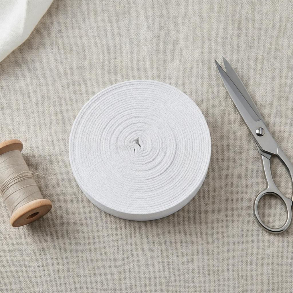 Cotton Herringbone Twill Tape Easy to Cut Firm