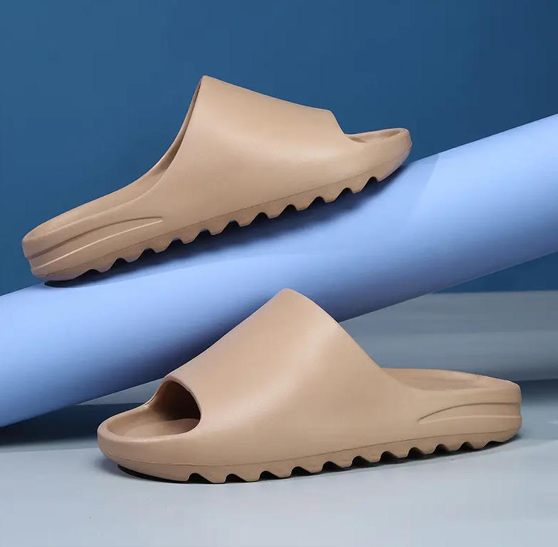 Letní pantofle Pánské s měkkou podrážkou Domácí vnitřní platformové sandály Houba Módní plážová obuv Pár Protiskluzové koupelnové pantofle