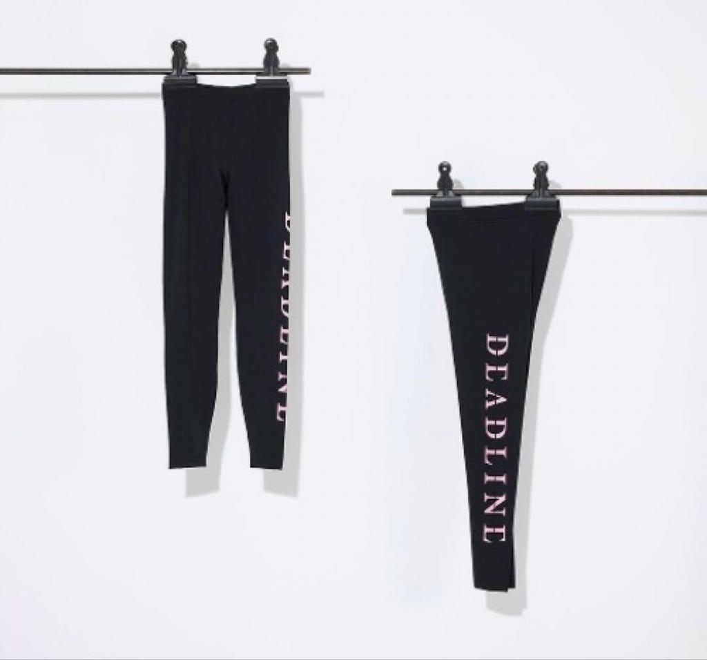 [USED] BLACKPINK Japanese Merchandise Pop-Up JUMP Leggings Size M