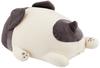 Livheart Bolster Cushion Marshmallow Animal French Bulldog Bubull (Total Length Approx. 27cm) Fluffy and Squishy 48926-98
