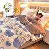 Thickened Lambswool & Velvet Quilt - Winter/Spring Dormitory Bedding