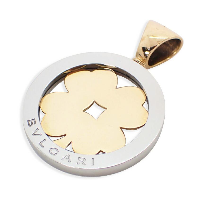 

[Б/У] BVLGARI/Bulgari 750/SS Tondo чотирилисна конюшина підвіска/g376-41