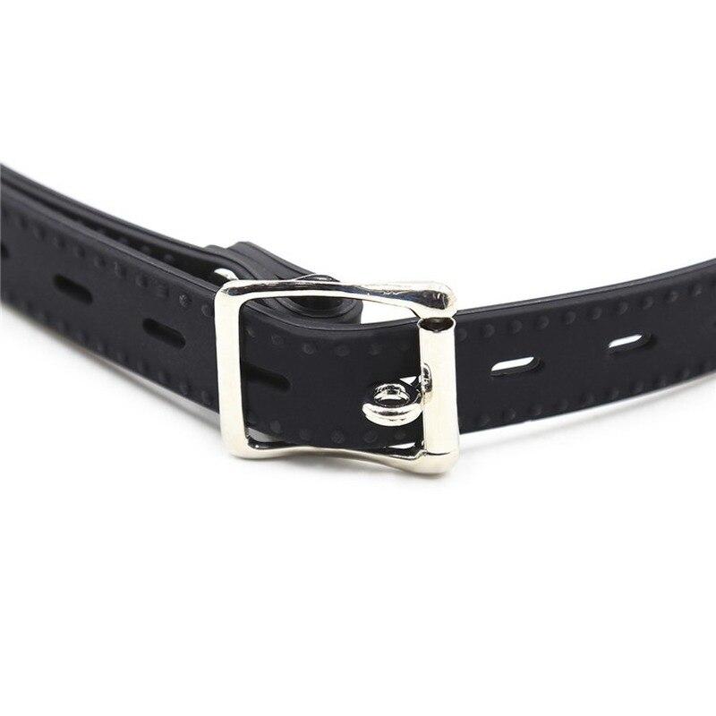 BDSM knebel Sex Adlut zabawki pies niewolnik fetysz Bondage gry erotyczne uprząż pary zabawki erotyczne klatka czystości skóra