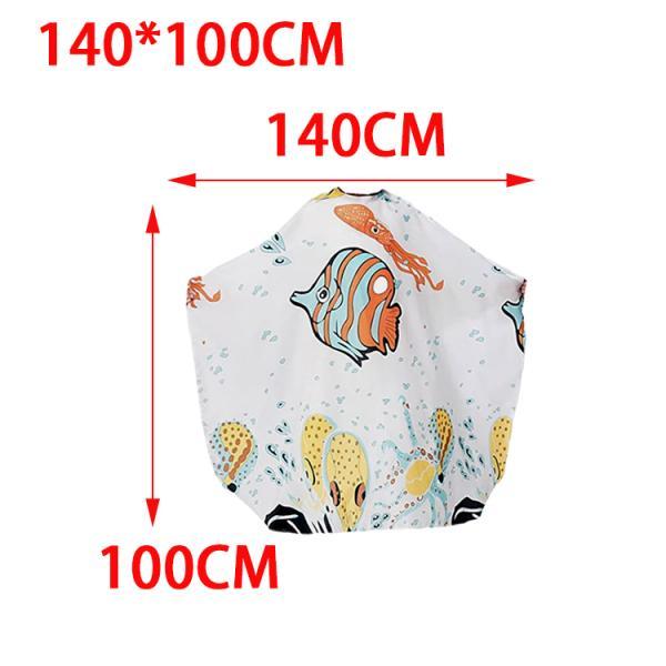 Kids Haircut Cape Cute Salon Hair Cutting Cape for Home Barber Hair Stylist