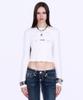 Iwaiial Piercing Long Sleeve Tee - White