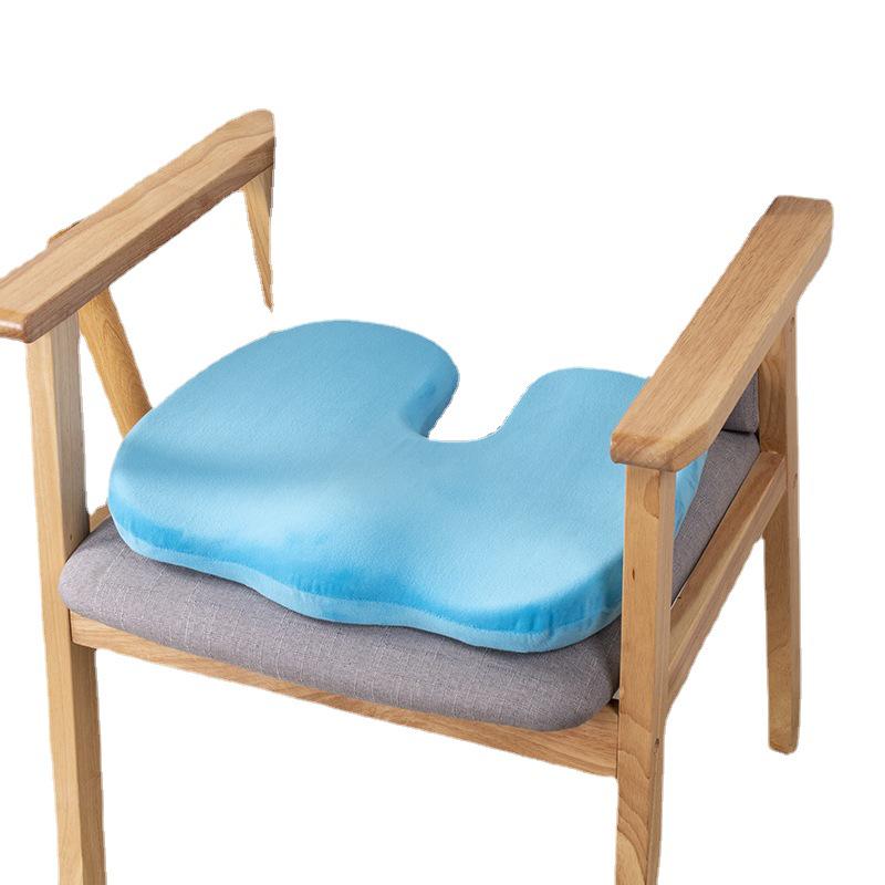 Thickened Memory Foam Seat Cushion for Long Sitting – Ideal for Students, Office Chairs, Dining Chairs, and Hip Protection.