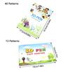 Toys Kid Gifts 3D Pen Tool Template 3D Printing Album Paper Book Accessories Drawing Stencils