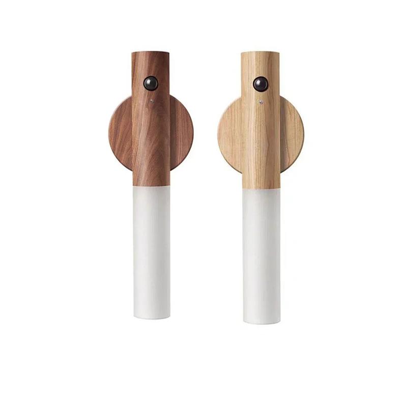 

1/2/4/8 шт. Умный светильник с датчиком, Простой ветряной магнитный креативный прикроватный индукционный светильник, Лампа для общежития, Лампа для кухонного шкафа, Настенный светильник, Подарок Type A(1pcs)+Type B(1pcs)