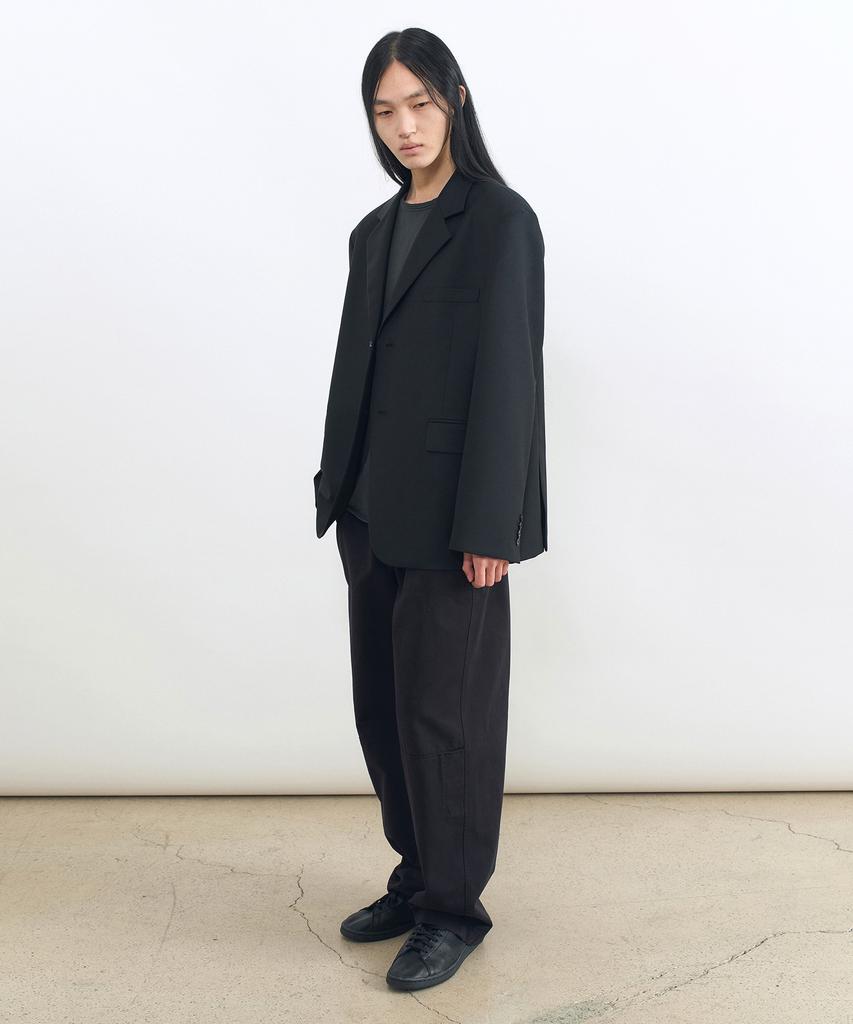 INSILENCE Military Cotton Pants Black