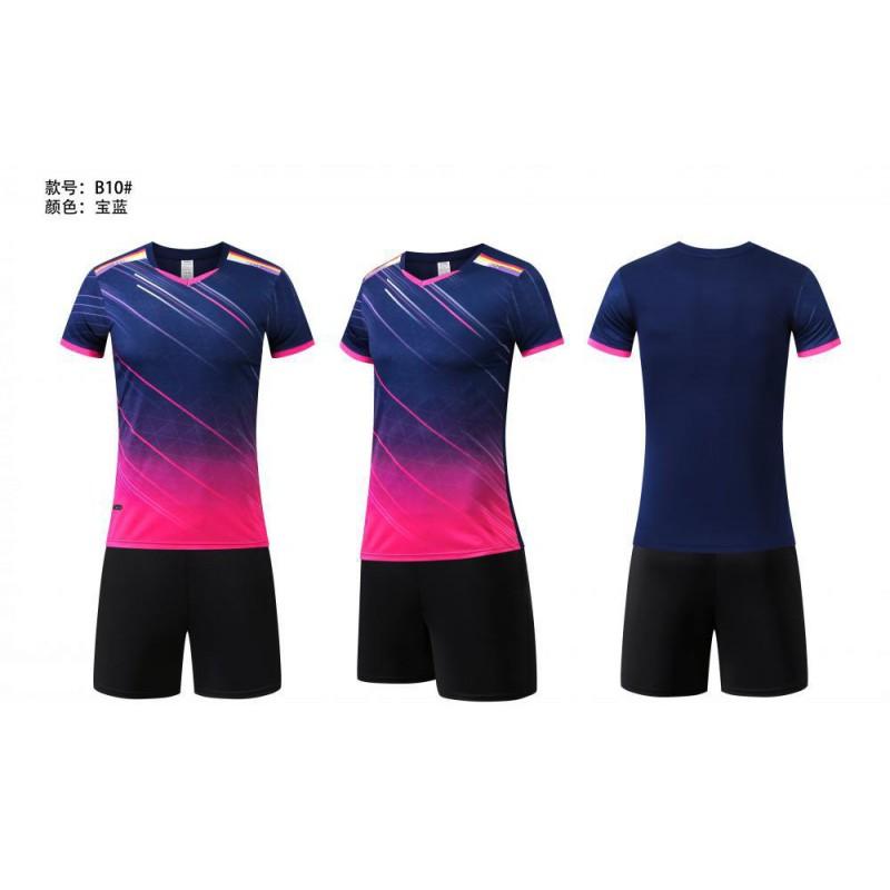 Breathable Short Sleeve Sports Shirt Men Women Training Competition Tennis Badminton Volleyball
