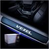 Fits Honda Vezel Door Scuff Plate Side Step Guard Car Carbon Fiber Door Guard