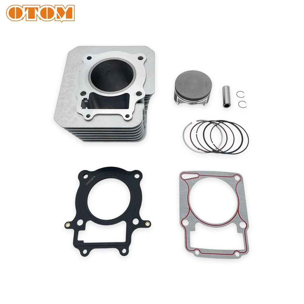 For PR300 Cylinder Kit Motorcycle Engine Accessories ZONGSHEN ZS175FM Cylinder Block Cylinder Gasket Piston Ring Kit Engine Part