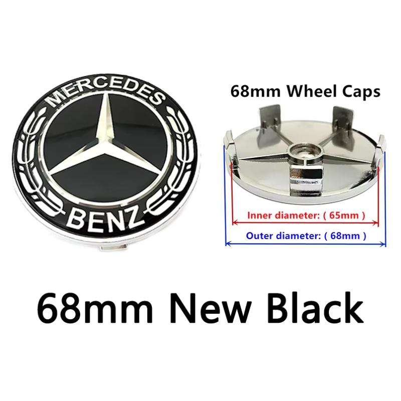 20 40 60 80 SZT 56mm 60mm 68mm 75mm 3-Pin Dla GLA GLB GLC A B C E Mercedes Benz Samochód Koło Piasta Środkowe Dekielki Pokrywa Odznaka Emblemat Logo