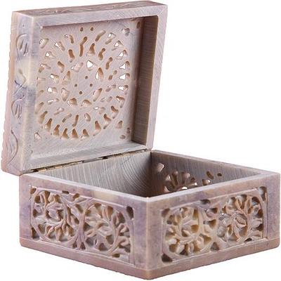 10.16 Cm Marble Jewellery Box