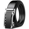 Men's Automatic Buckle Leather Belt - Business Casual Waist Belt