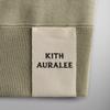 Kith 101 For Auralee Smooth Soft Hoodie Seagrass Men Tops Green A24AP10AK-4009