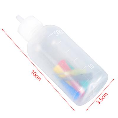 1 flacone da 50 ml per pittura a marmellata con 7 ugelli per uso multiuso, utensili per torte, utensili da disegno