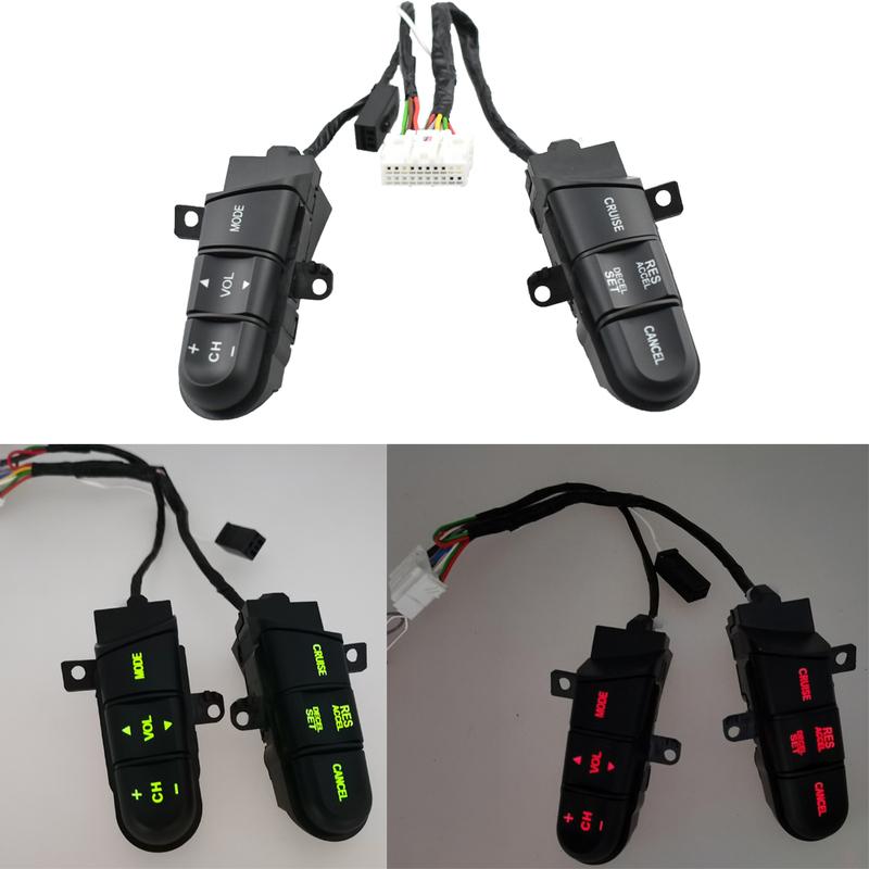 Steering Wheel Pad Cruise Audio Remote Switch 36770SNAA12 36770-SNA-A12 For Honda Jazz /Fit Civic 2006 2007 2008 2009 2010 2011