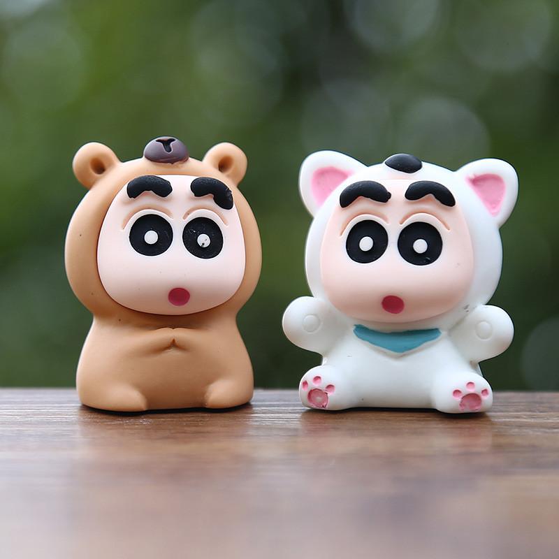 Anime Shin Crayon Chan Action Figure Model Cartoon Doll Decorations Desktop