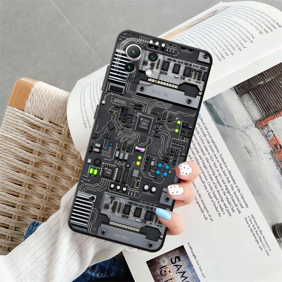 

Machine Components Case for Xiaomi Mi 10T 12X 12 11 12T Pro 11T 14 13 Lite Funda Phone Cover Xiaomi 12T Pro