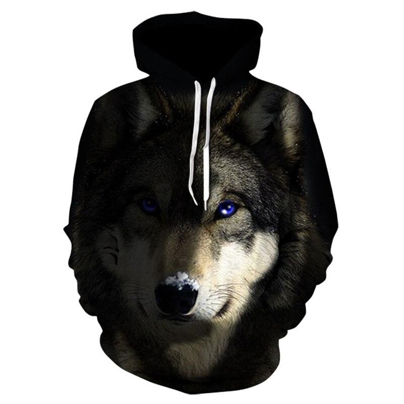 sweater 3d wolf