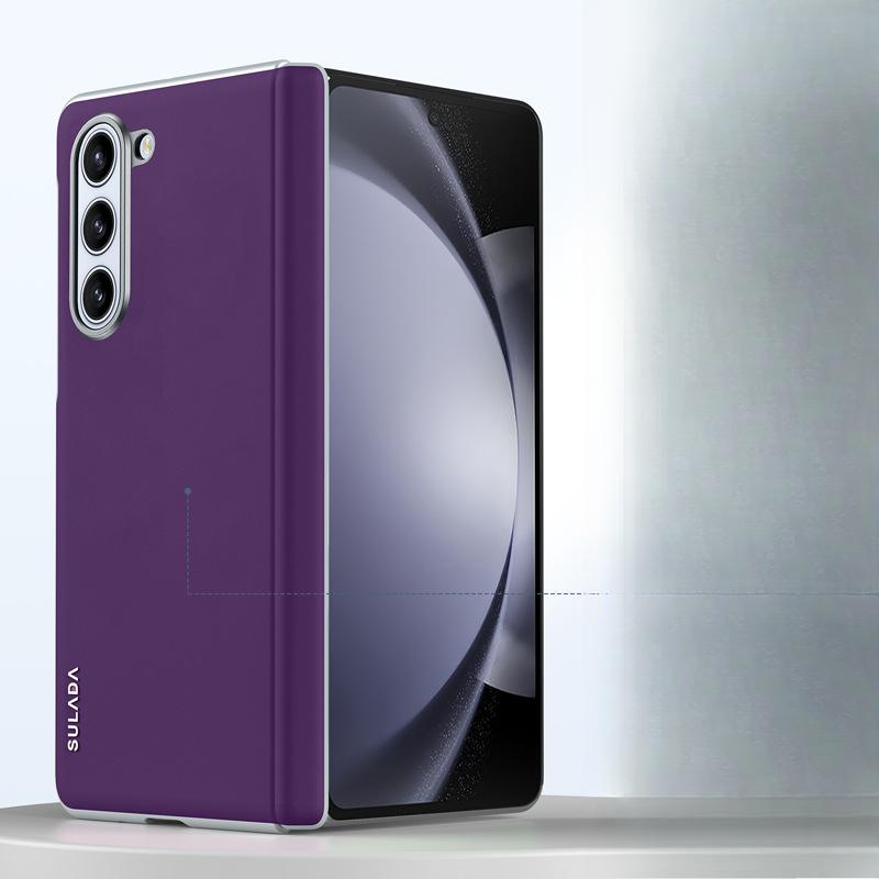 

Подходит для чехла для мобильного телефона Samsung Zfold6, пружинный шарнир, Galaxy противоударный Fold5, магнитная адсорбция, поколение W24, женский кожаный чехол 23 Samsung Galaxy W23