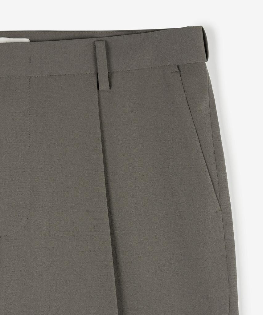 Tienjiti Hard Twist Comfort Pants (Greyish Khaki) Tnpa6E203K2