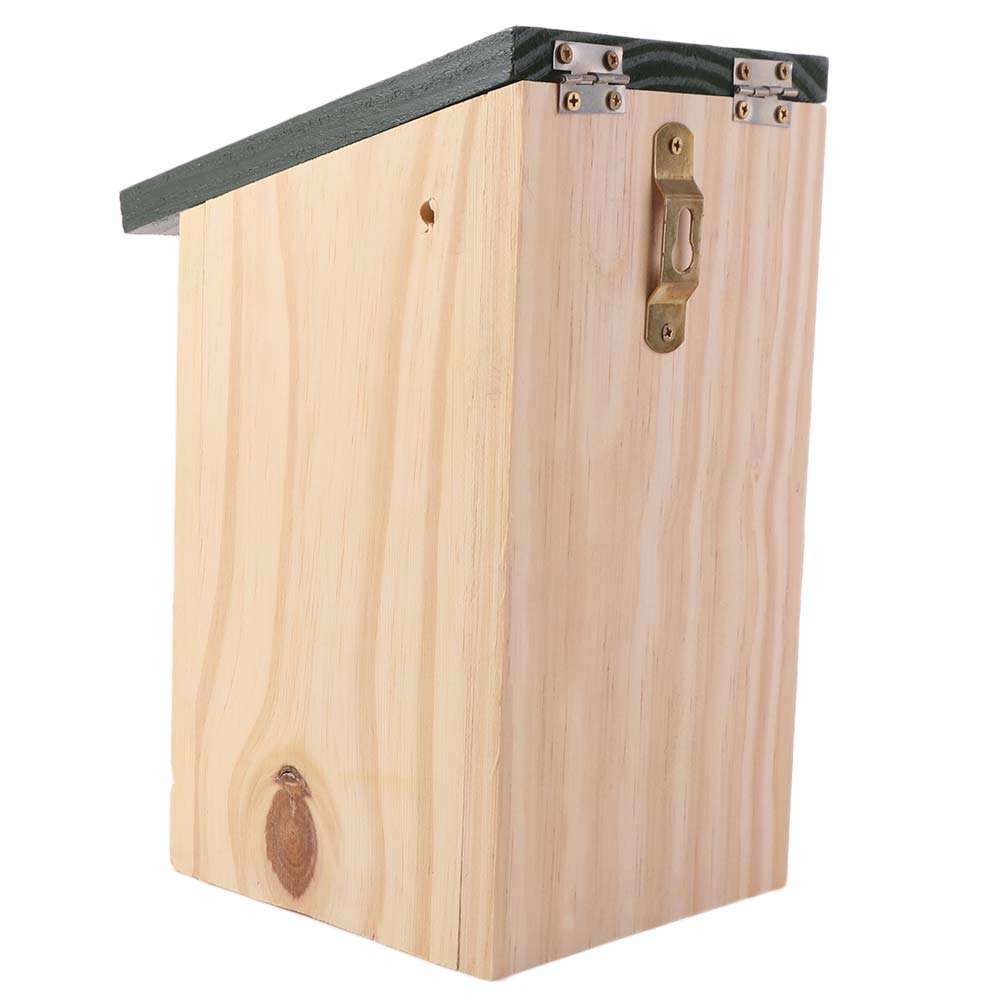 Pigeon House Hanging Bird House Wooden Artificial Finch Nest Convenient DIY Birds Nesting Box Outdoor