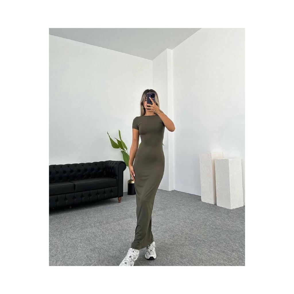 Women's Short Sleeve Maxi Dress Khar