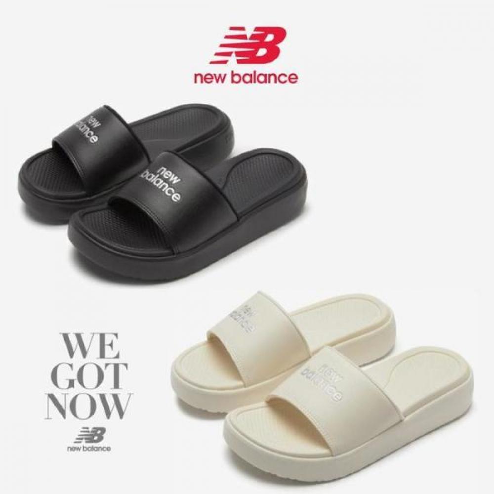 

New Balance Cushion Slipper Couple Slipper Sd1301 blacks/220
