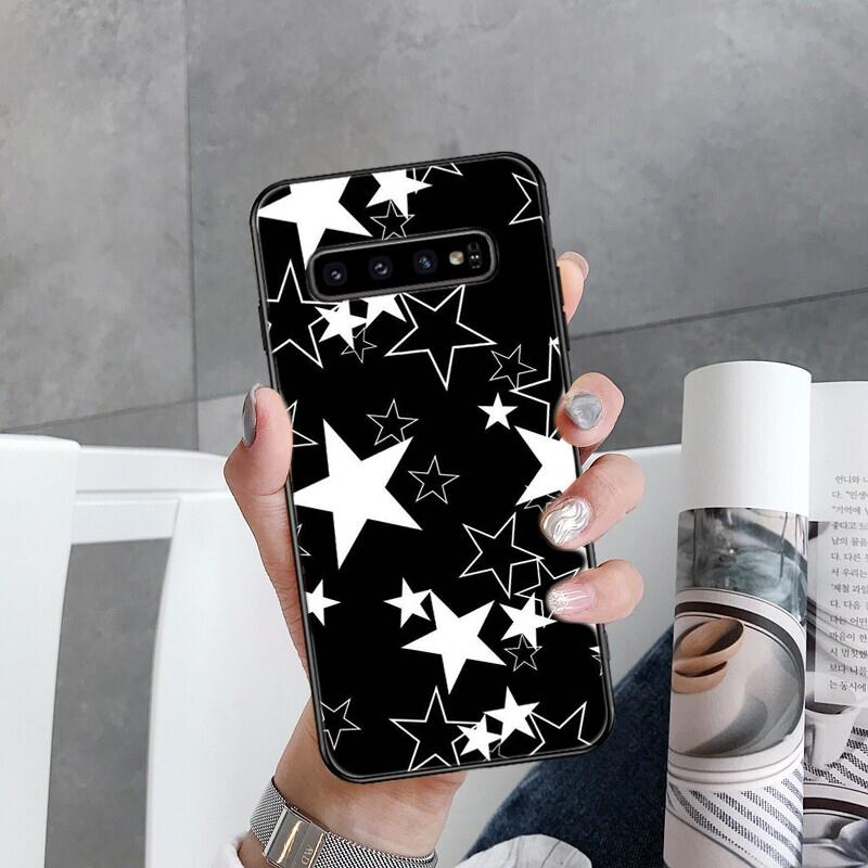 Cow zebra Leopard Polk Dot Black White Phone Case for Samsung Galaxy S22 S20 Ultra S20 S22 Plus S21 S10 S9 S8 Plus S10E S20 FE