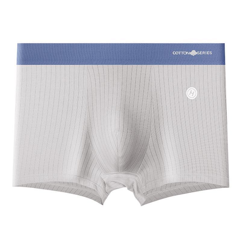 Men's & Boys' Breathable Cotton Boxer Briefs - Fashionable & Thin