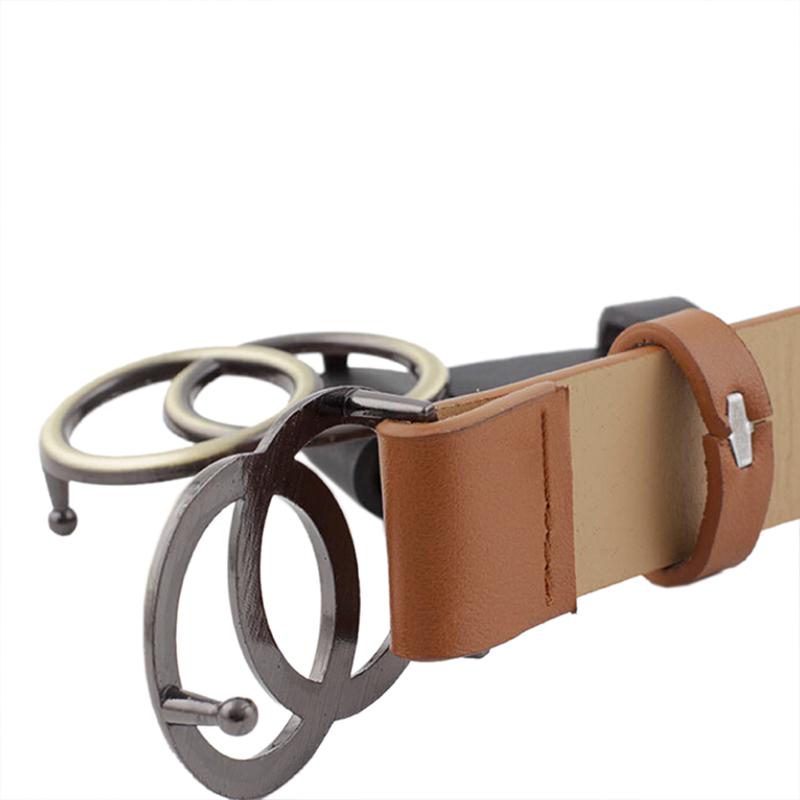 Double Buckle Belt Waistband Belts 