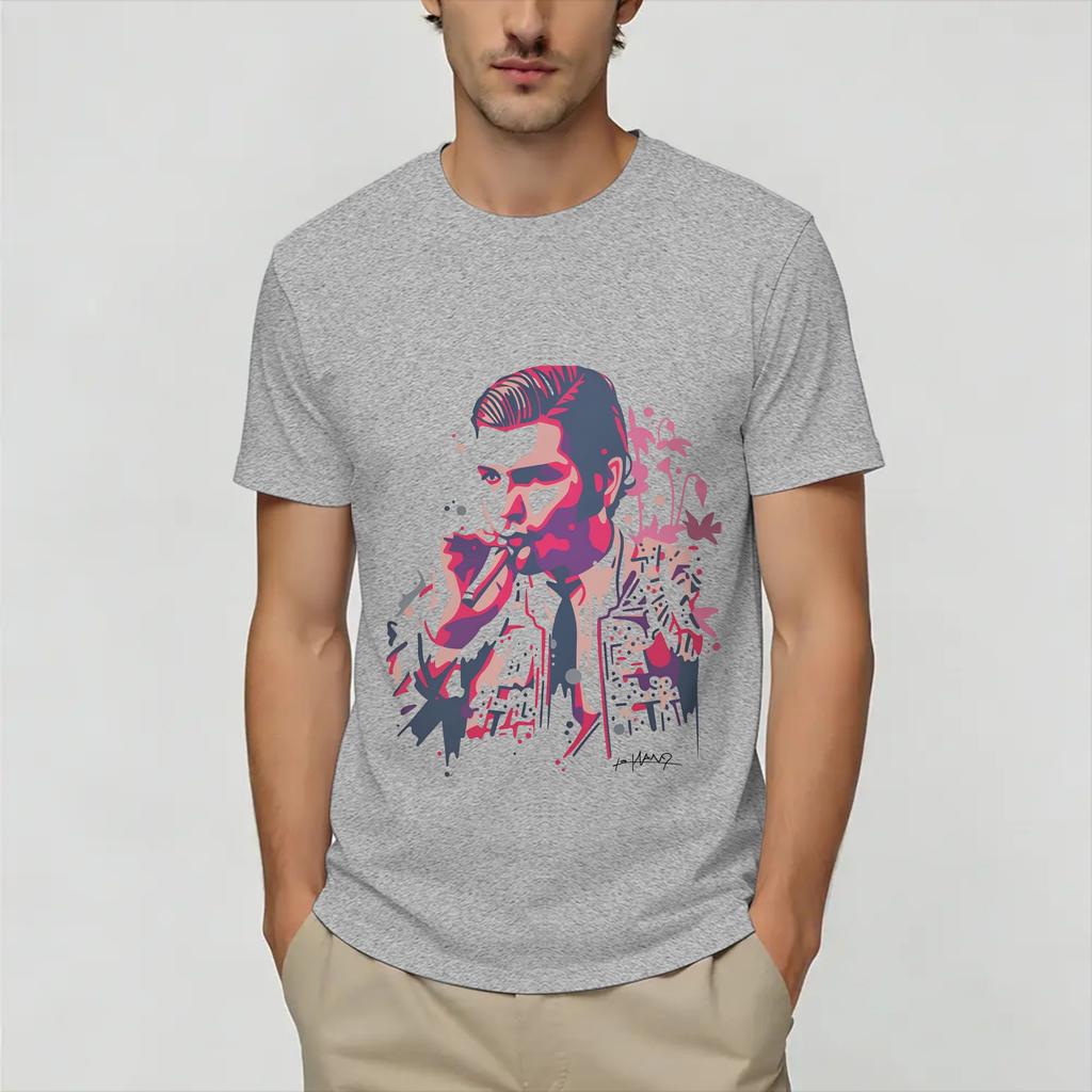 Morante De La Puebla T Shirt Unisex Cotton Fun TShirts Round Collar Tees Short Sleeve Tops Summer