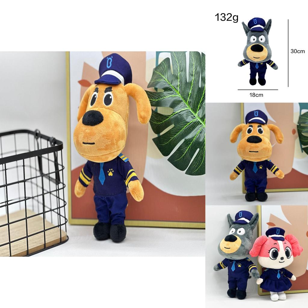 Sheriff Labrador Plush Toy Soft Stuffed Animal For Boys And Girls