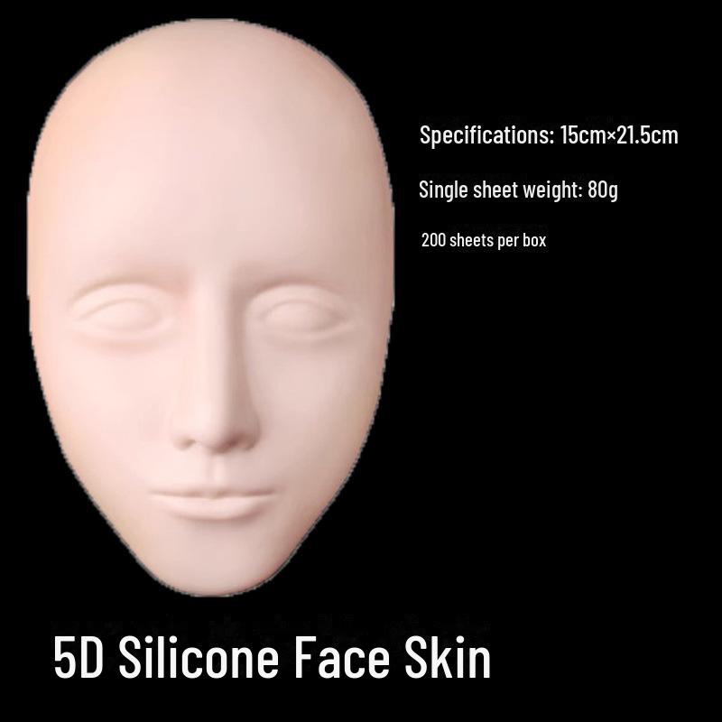 

«Силиконовая тренировочная кожа для начинающих для татуировок бровей, подводки глаз и губ – реалистичная имитация полуперманентных татуировок»