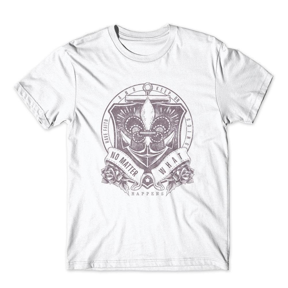 

Keep going 100% Cotton Premium Tee NEW L