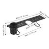 Water Drainage Bathroom Storage Rack Hollow Out Kitchen Sink Shelf Over Sink Shelf  for Kitchen