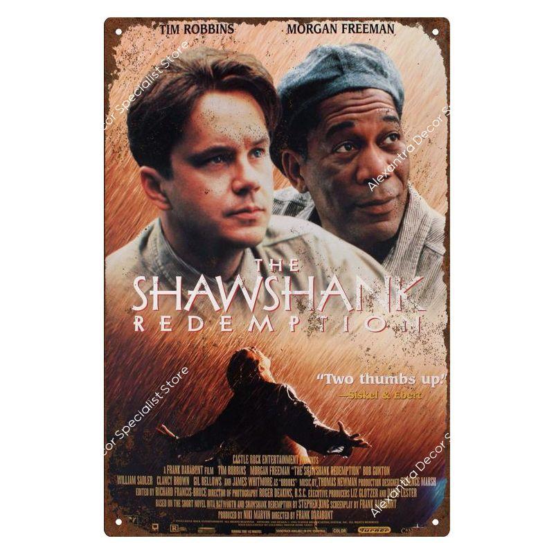 Vintage Classic Movie Metal Tin Sign Retro Wall Decor Poster Plaque for Bar Pub Club Man Cave Perfect Home Decoration Plate