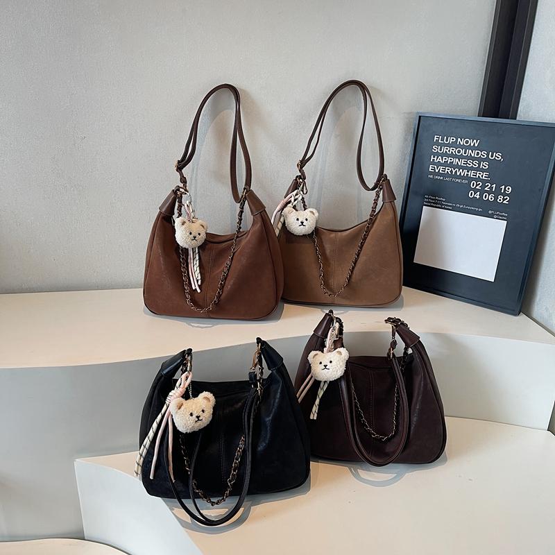 Soft Leather Tote Bag Women's Shoulder Crossbody Bag Large Capacity Bag