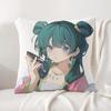 Anime The Apothecary Diaries Cushion Cover Natural Linen Pillowcase Set AllinOne Decor Cushion Cover for Sofa Bedroom Chair