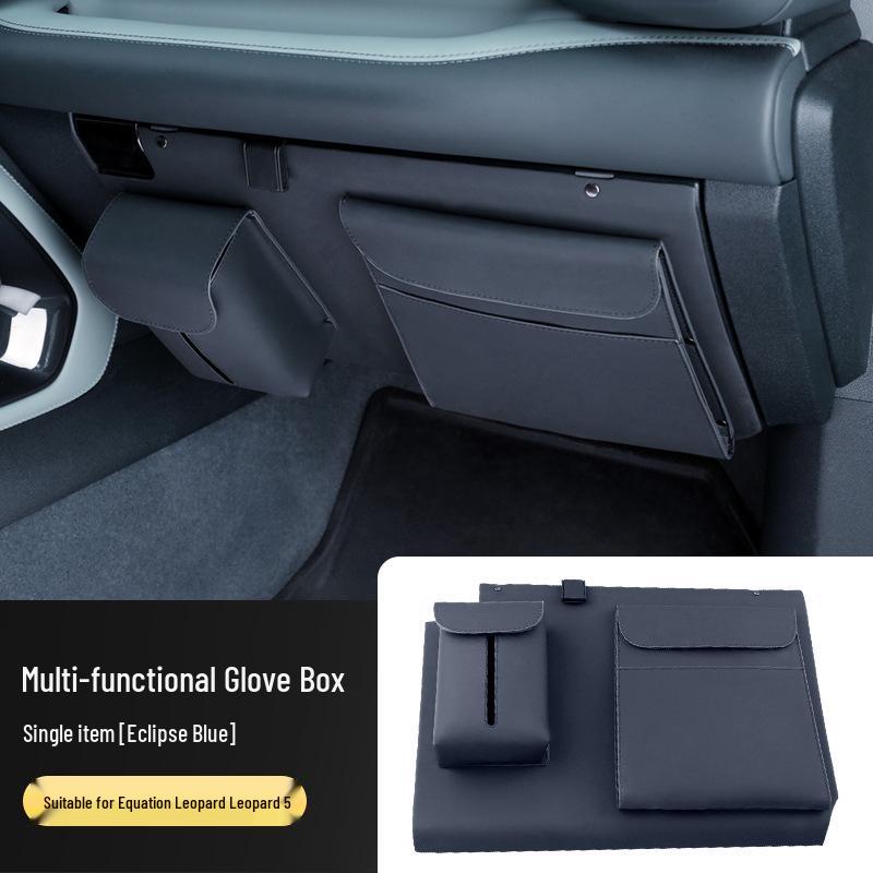 BYD Fangchengbao Glove Box Tissue & Trash Organizer for Passenger Seats