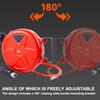Retractable Compressor Hose Reel 10m Automatic Rewind Air Hose Pneumatic Tool Commercial Reel With Swivel Bracket Quick Coupler