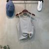 C S In The Room Zana Flower PaTTern Square neCk SleeveleSS T ShirT 3 Color