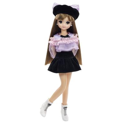 TAKARA TOMY Doll Mote Biju Pretend Play Toy for Ages 3 and Up Licca-chan LD-27 Sakura-chan Dress-Up
