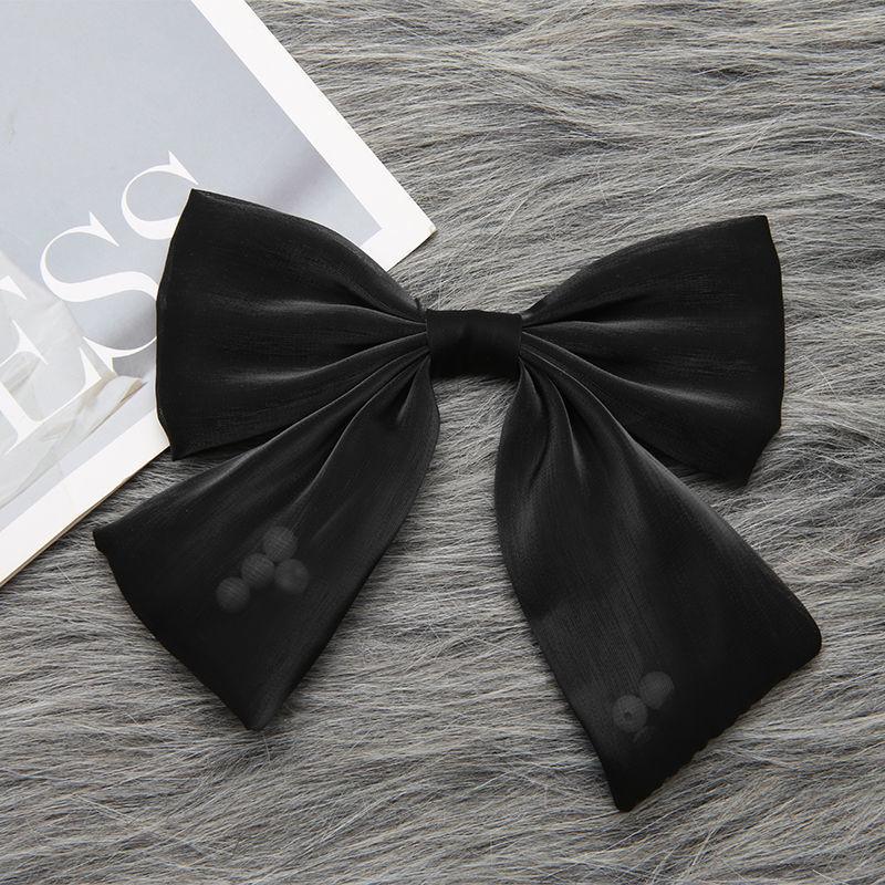 Luxurious Small Style Organdy Bow Brooch With Handcrafted Design For Adult Fashion Accessories